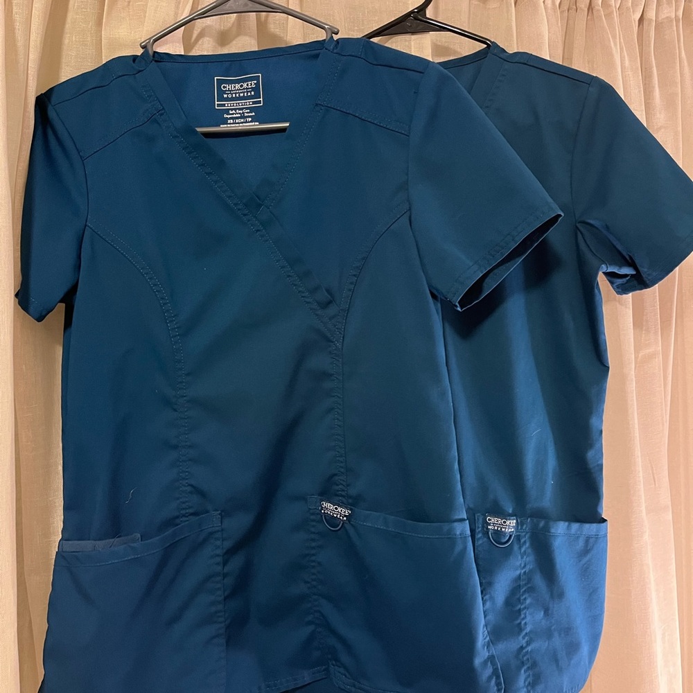 Blue Cherokee workwear scrubs